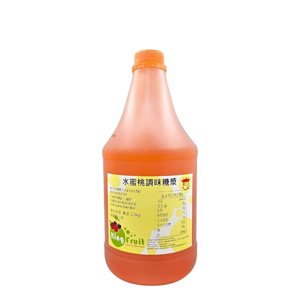水蜜桃調味糖漿