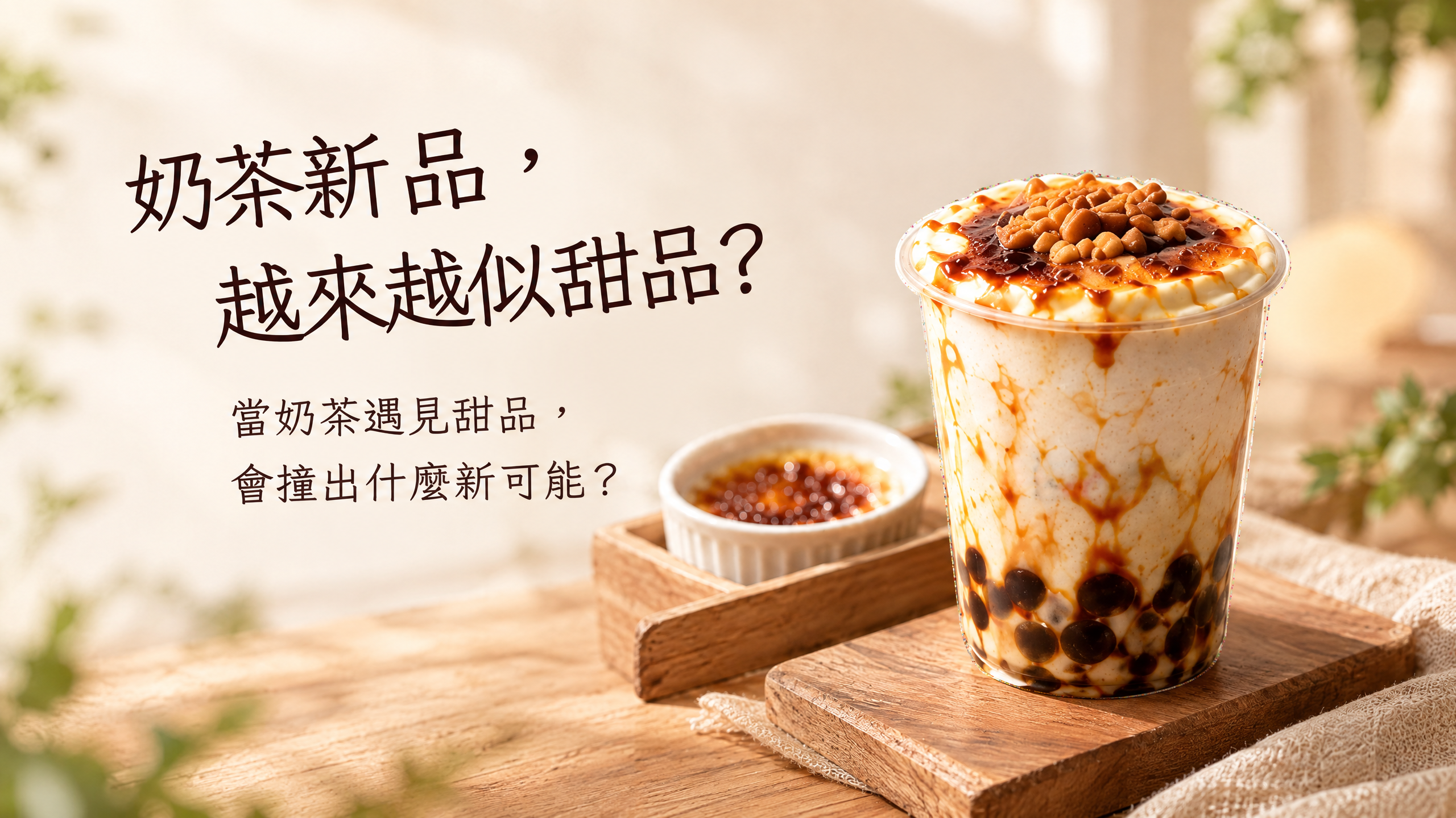 奶茶的進化,不再只是「加多一款配料」。